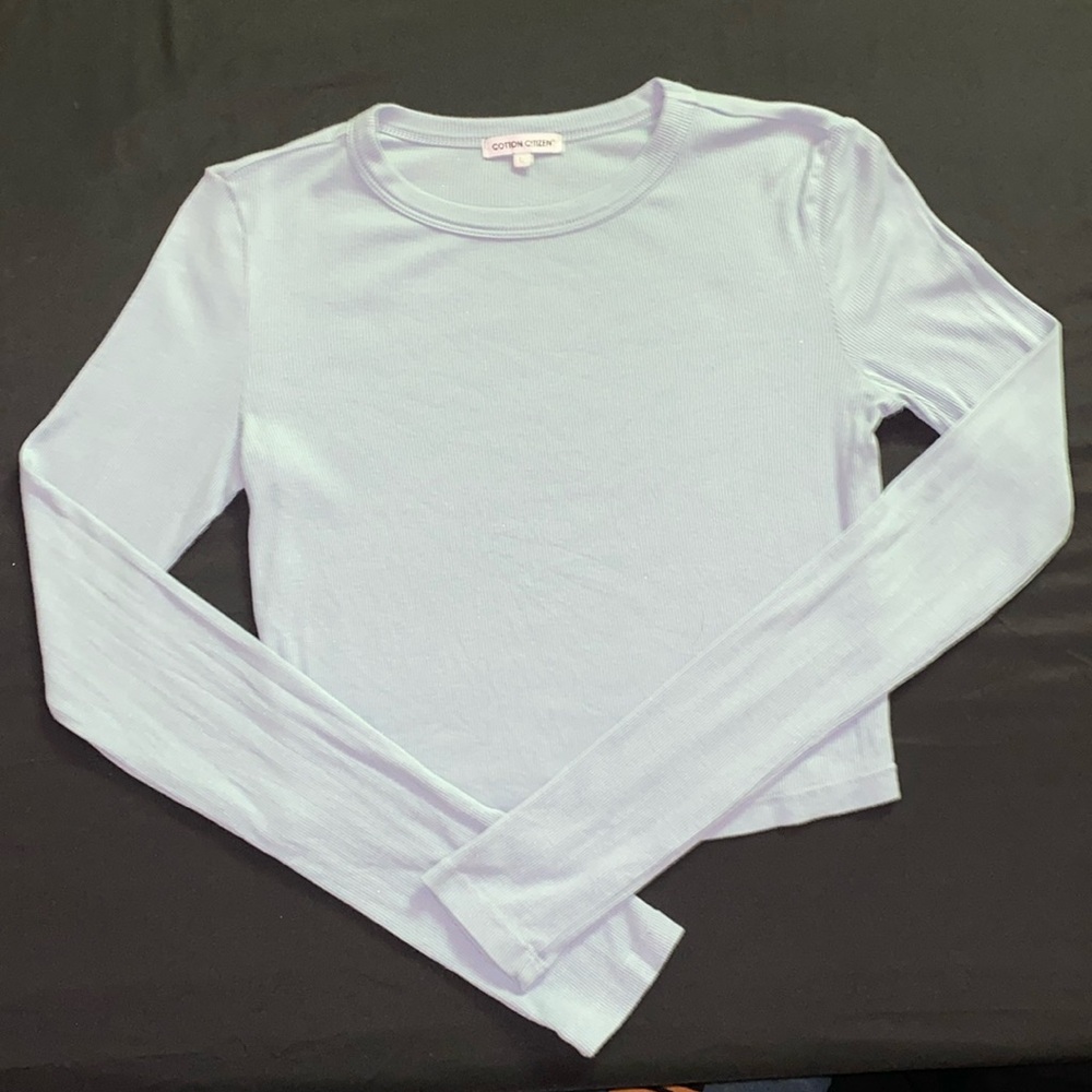 Cotton Citizen Tee-Sky Blue